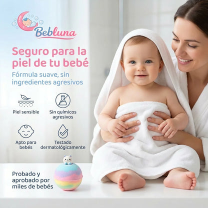 Bombas de baño para niños con juguete marino sorpresa en su interior